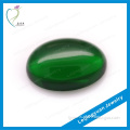 Hot sale green oval shape price crystal gem stone beads